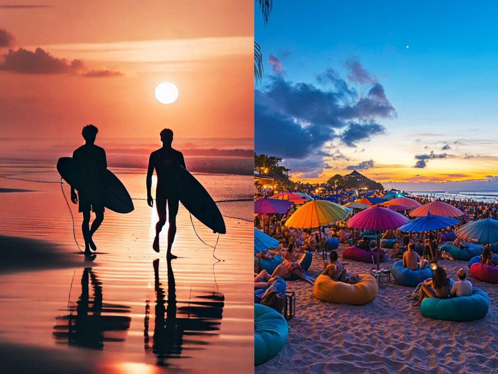 kuta or seminyak bali