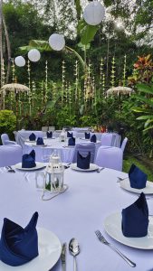 Unique party venue Seminyak Bali with tropical vibe